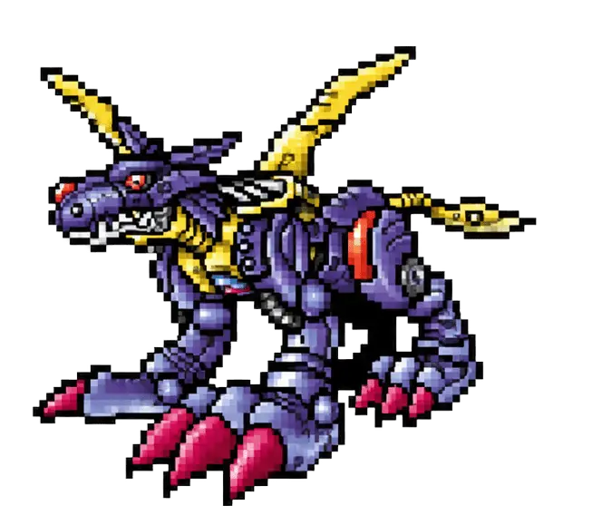 MetalGarurumon ranked D tier in the Digimon World 3 Mega Digimon tier list