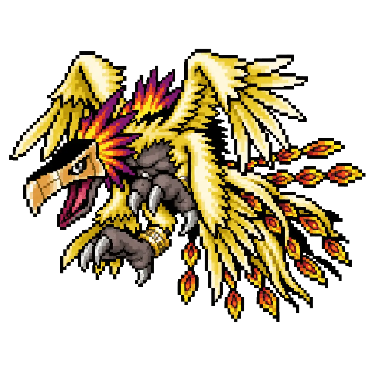 Phoenixmon ranked C tier in the Digimon World 3 Mega Digimon tier list