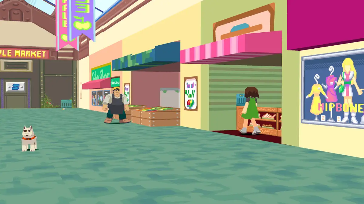 the apple market in megaman legends