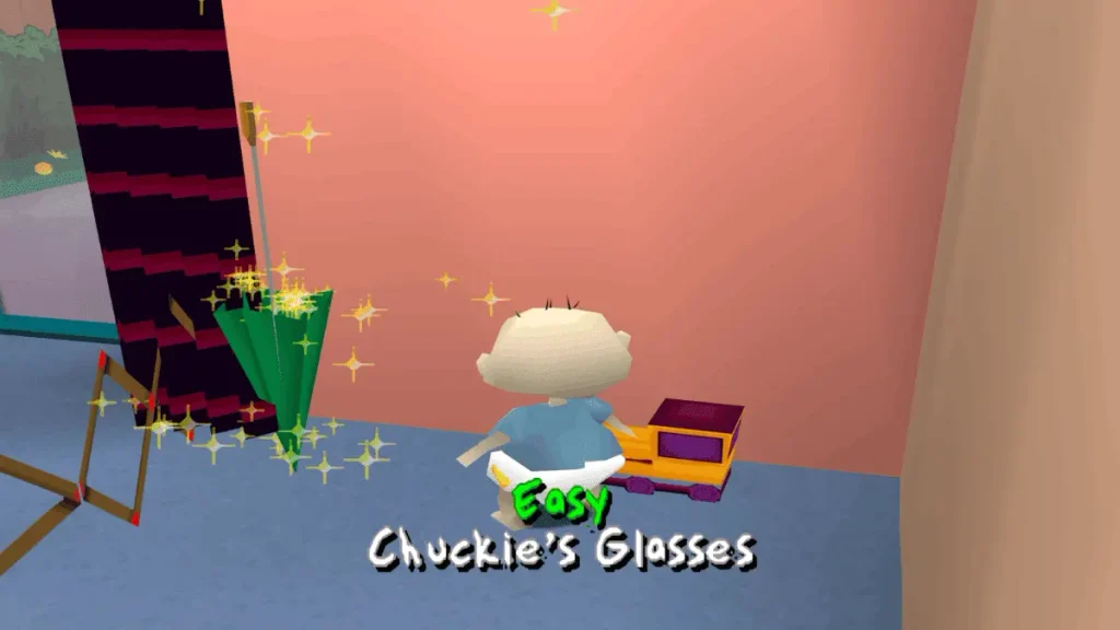 Chuckie's Glasses mission in Rugrats Search for Reptar