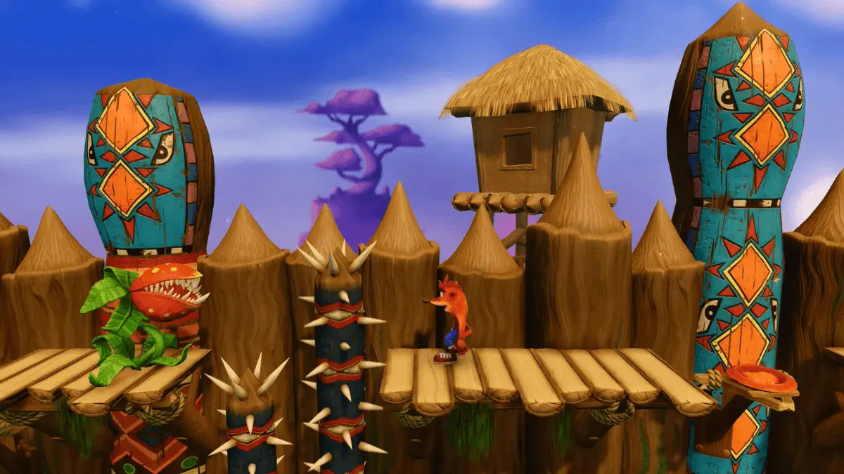 Original Crash Bandicoot PS1 graphics compared with the N. Sane Trilogy remaster