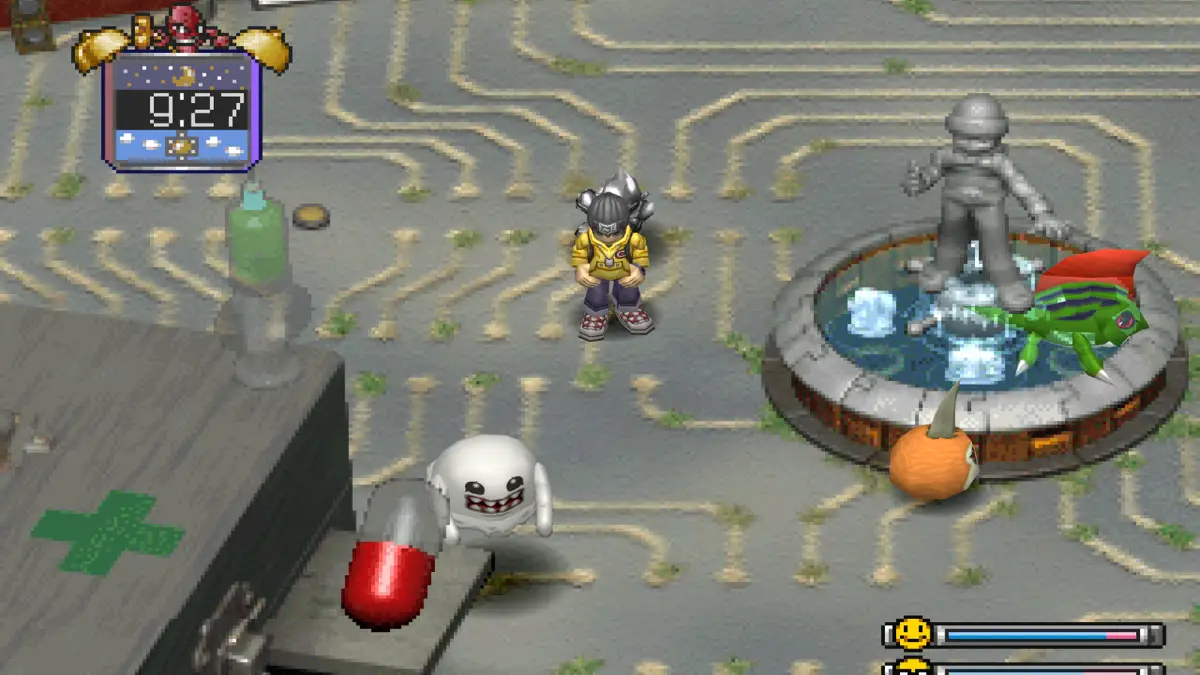 Developed File City after recruiting Digimon in Digimon World