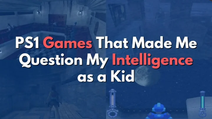 Getting stuck on the PS1 while navigating confusing games as a kid