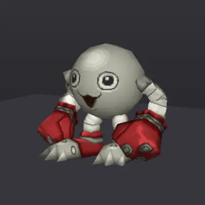 Mamemon ranked D tier in the Digimon World 1 Ultimate tier list