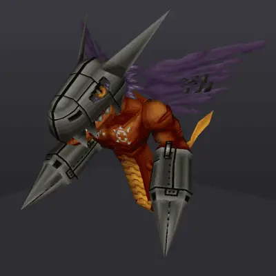 Megadramon ranked SS tier in the Digimon World 1 Ultimate tier list