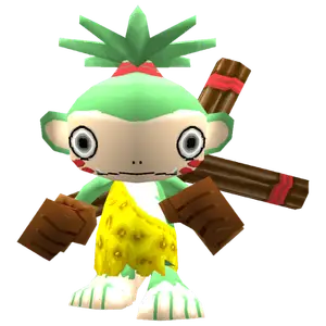 Monmon character artwork from Digimon World 3