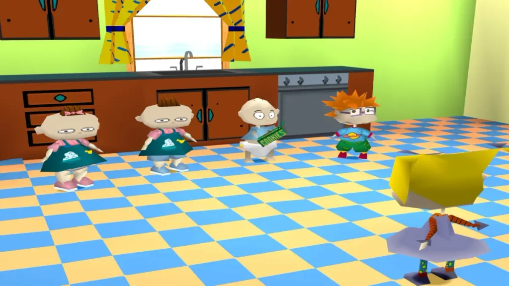 No More Cookies bonus game in Rugrats Search for Reptar
