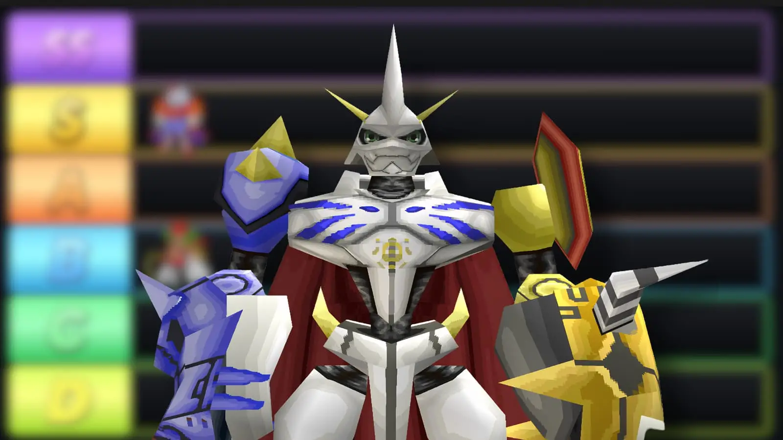 digimon world 3 mega digimon tier list