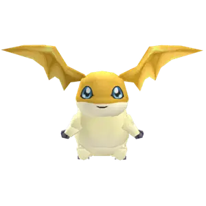 Patamon character artwork from Digimon World 3