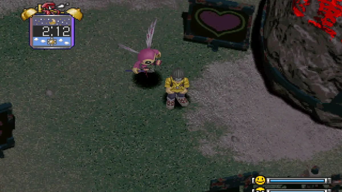 Piximon at Green Gym in Digimon World on PlayStation