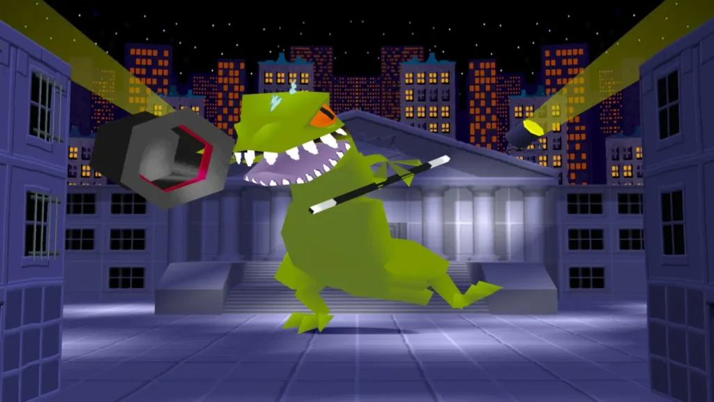 Reptar Zolo final mission in Rugrats Search for Reptar