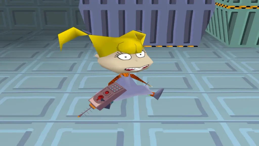Angelica during a science-fiction scene in Rugrats Search for Reptar