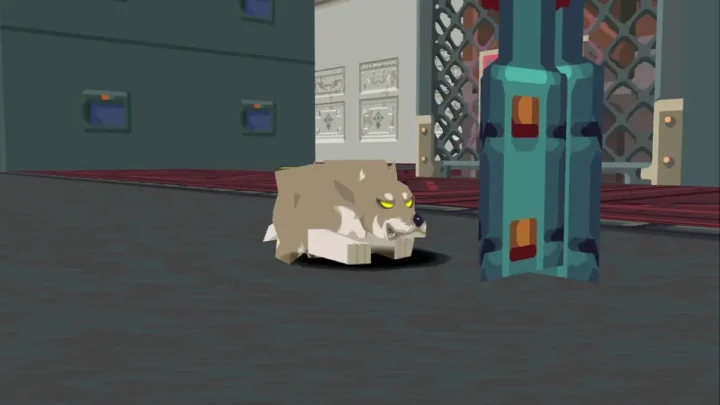 The Mega Man Legends Old City Dogs frightened me