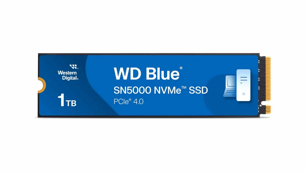 WD Blue SN5000 NVMe SSD recommended for DuckStation storage