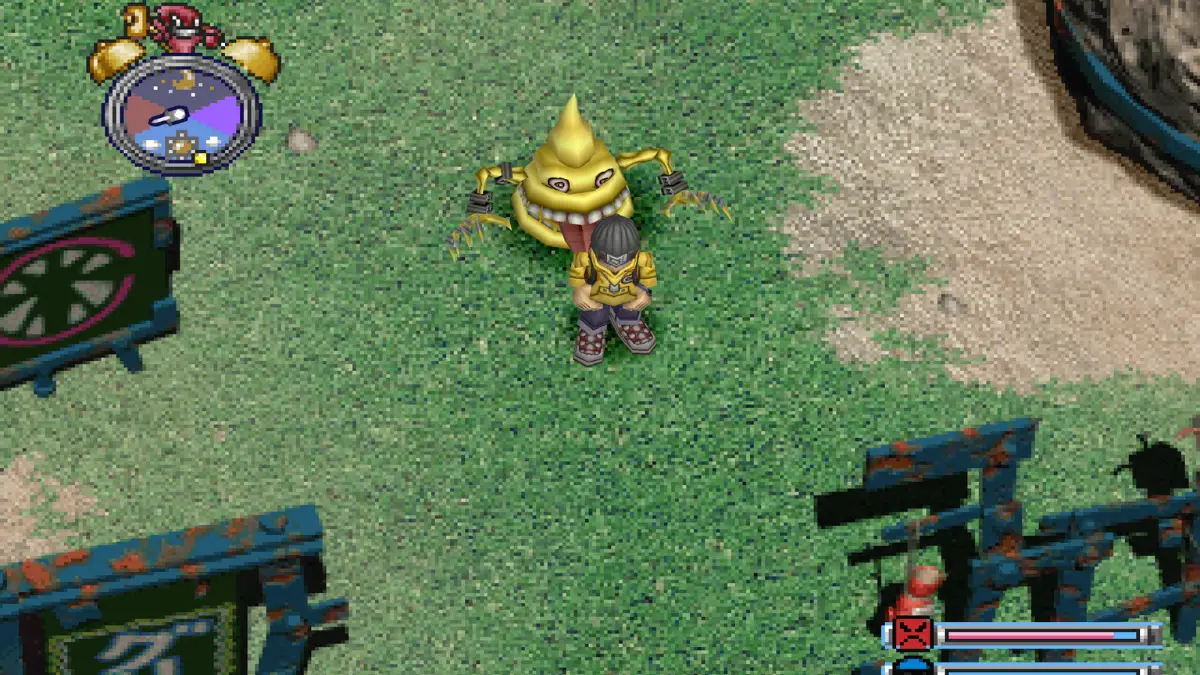 Sukamon evolution in Digimon World on PlayStation