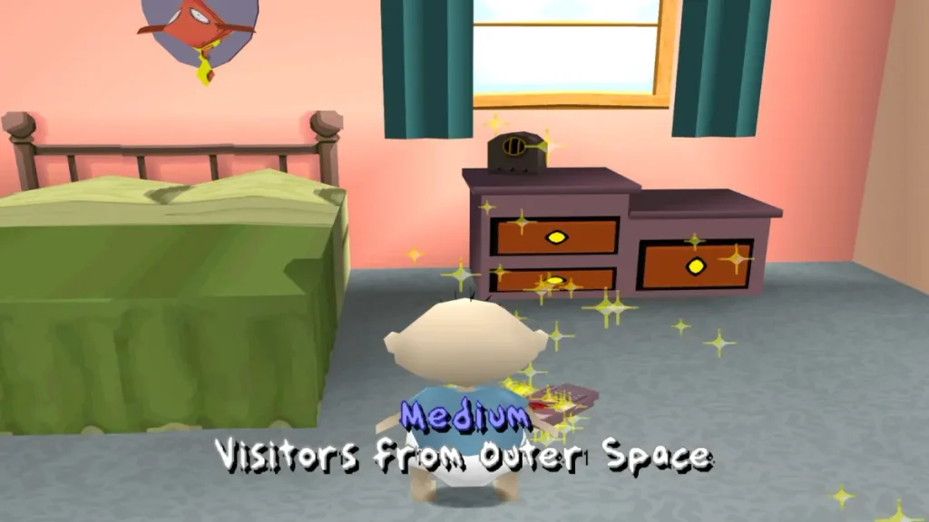 Visitors From Outer Space mission in Rugrats Search for Reptar