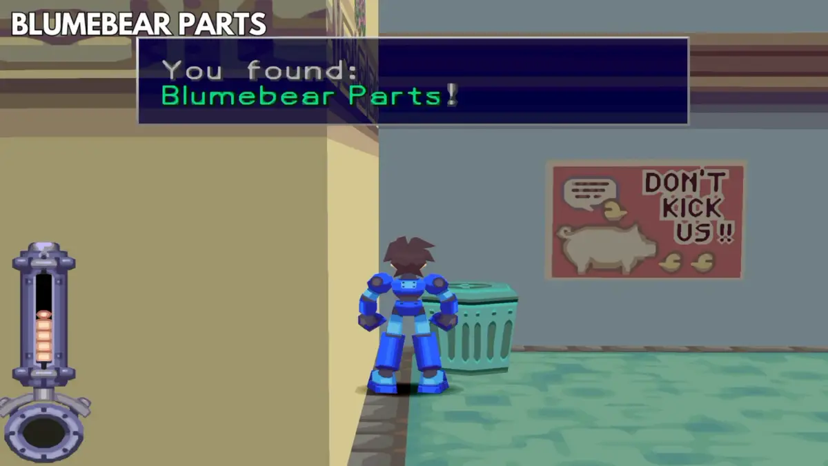 Blumebear Parts component in Mega Man Legends