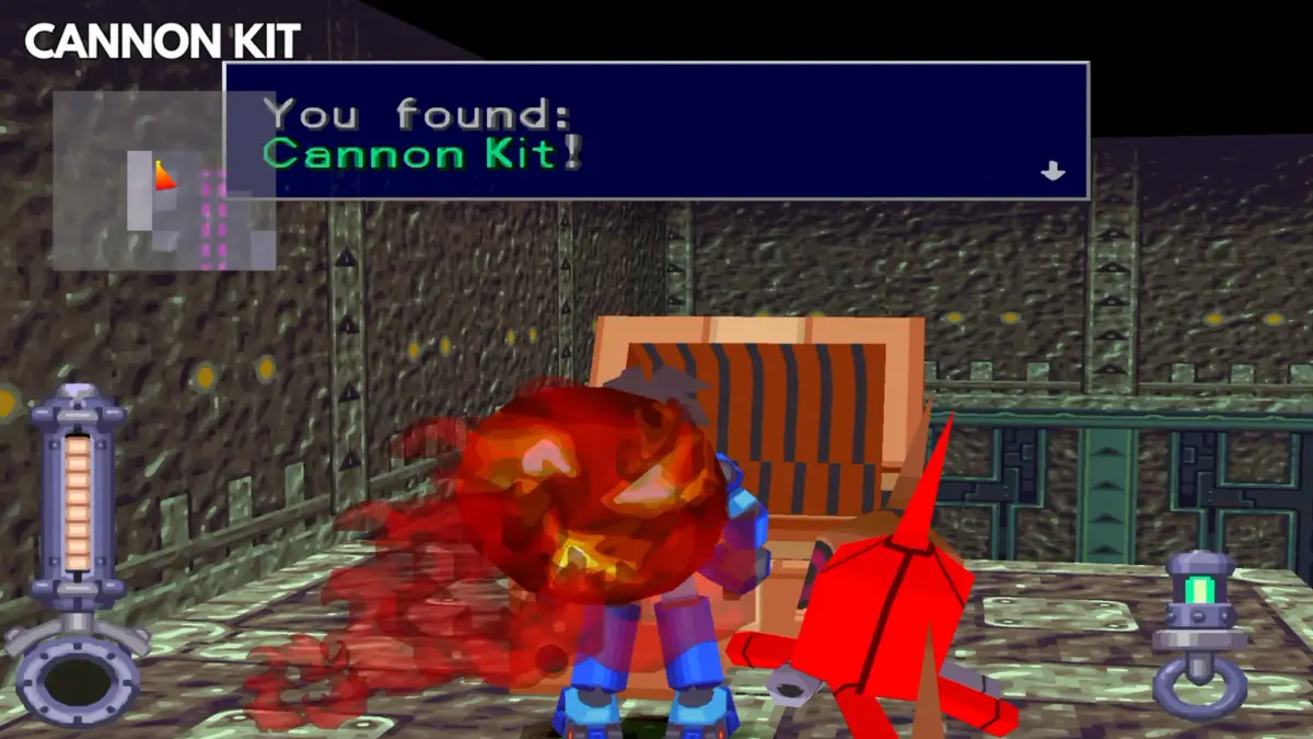 Cannon Kit component in Mega Man Legends