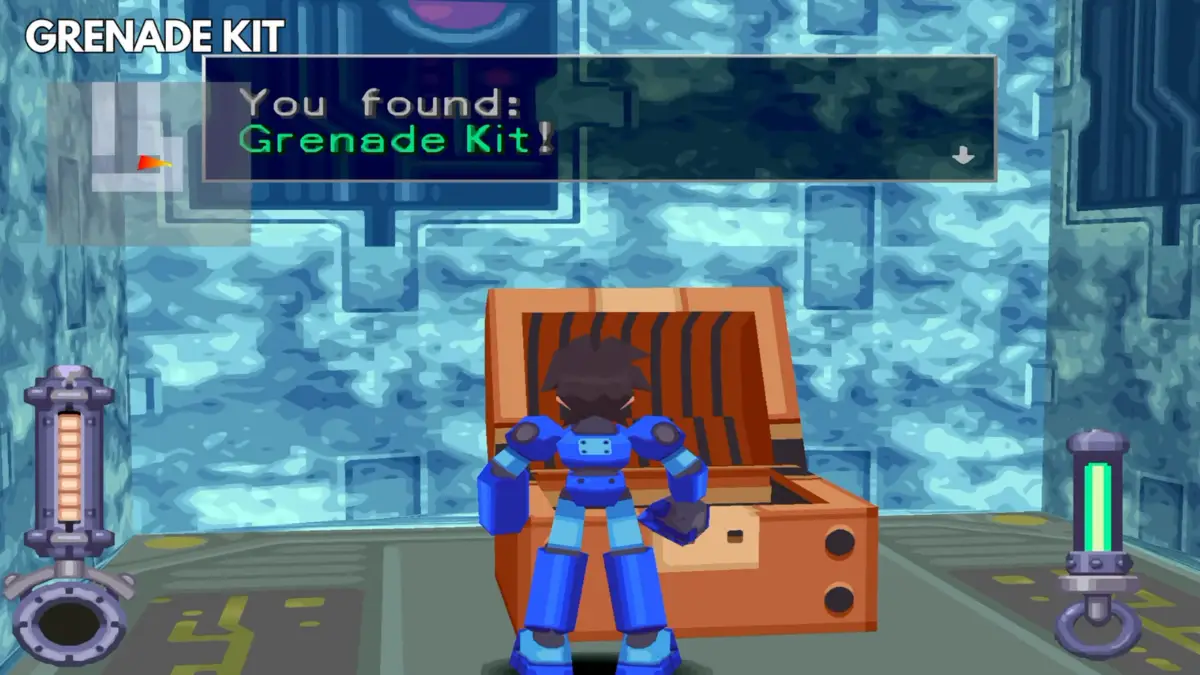 Grenade Kit component in Mega Man Legends