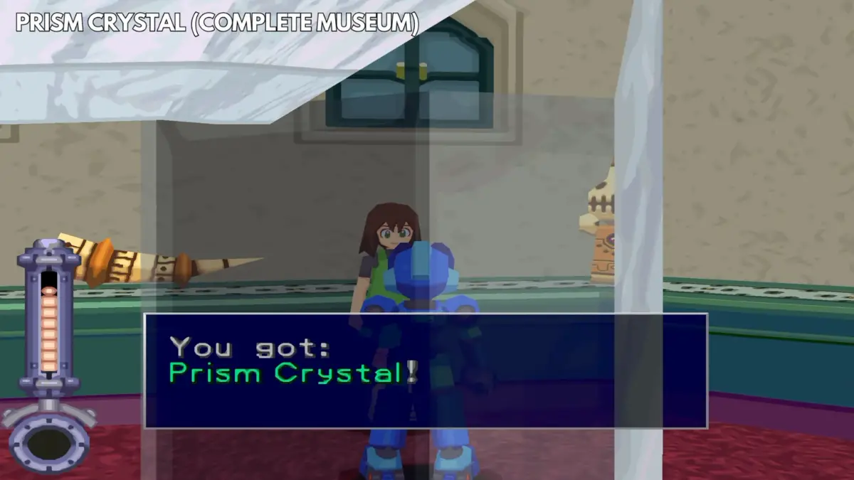 Prism Crystal component used to create Shining Laser in Mega Man Legends